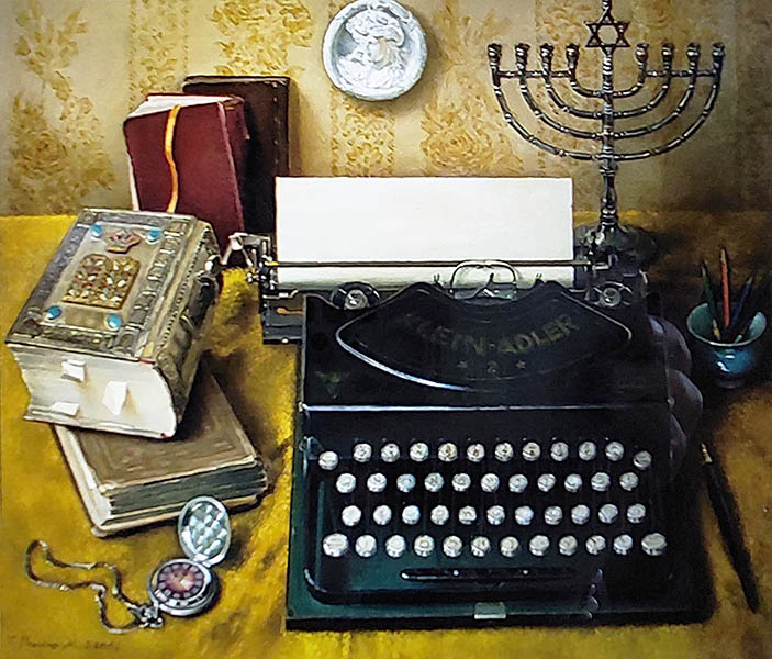 Т. Поліщук. «Натюрморт із старожитностями». 2013. Полотно, олія